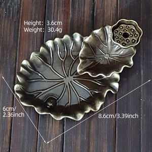 Brûleurs d'encens à refoulement personnalisés Conception libre Artisanat en métal Yoga/<span class=keywords><strong>Méditation</strong></span>/Salon de thé Fournitures Souvenirs Cadeaux Excellents cadeaux - Product Image 2