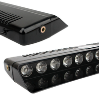 YD 36W Notfall-Blitzlicht 12 LED Blinkend Rot Blau Gelb Weiß 12V für Auto-Windschutzscheibe Armaturenbrett Warnsignalleuchte