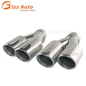 Fábrica de piezas de automóviles, venta al por mayor, boquilla de tubo de <span class=keywords><strong>escape</strong></span> doble de acero inoxidable, puntas de salida de <span class=keywords><strong>escape</strong></span> dobles de <span class=keywords><strong>2</strong></span> pulgadas a <span class=keywords><strong>3</strong></span> pulgadas - Product Image 4