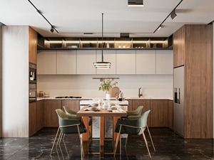 2025 Vermont mới Tùy chỉnh màu sắc thiết kế sồi anh đào rắn gỗ tủ bếp hiện đại tủ bếp bằng gỗ cho trong nhà - Product Image 2