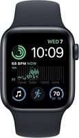Montre de suivi de la forme physique et du sommeil GPS SE (2e génération) avec détection de collision, boîtier en aluminium Midnight de 40 mm, Midnight Sport, électronique d'occasion