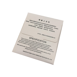 Paño de limpieza de microfibra pequeño al por mayor trapos pulidores y Sobres de papel para pulir joyas paños de limpieza Premium - Product Image 3