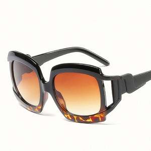 Nouvelles Lunettes de Soleil Carrées de Luxe pour Femmes 2019, Monture Épaisse, Protection UV400, Style Oversize - Product Image 5