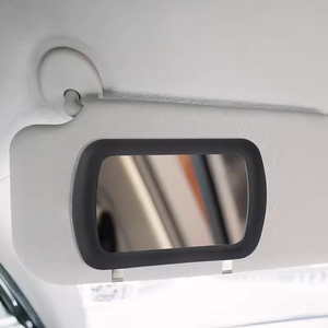 Hot Sale Black Frame Car Visor Makeup <b>Mirror</b> <b>Clip</b>-on Flexible and Convenient - Product Image 6
