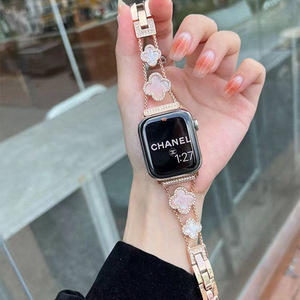 Bijoux pour Femmes Diamant Strass Or Bracelet en Acier Inoxydable pour <span class=keywords><strong>Apple</strong></span> <span class=keywords><strong>Watch</strong></span> Band 38 <span class=keywords><strong>40</strong></span> 41 <span class=keywords><strong>Mm</strong></span> Iwatch Ultra <span class=keywords><strong>Se</strong></span> 9 8 Bracelet - Product Image 6