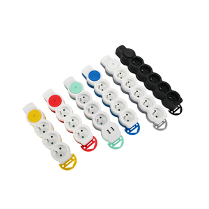 ปลั๊กซ็อกเก็ตสำหรับต่อขยายพอร์ต USB 6WAY 5WAY 4WAY 3WAY มาตรฐานยุโรป - Product Image 1