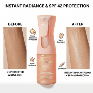 <span class=keywords><strong>Spray</strong></span> <span class=keywords><strong>Solare</strong></span> per il Corpo a Marchio Privato con Olio di Cocco e Burro di Karité, Protezione UV a Lunga Durata contro Raggi UVA e UVB - Product Image 5