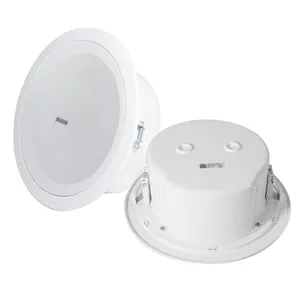 T 100V 8 Inch Double Magnet 30W Coaxial Ceiling Speaker With 30W Transformer For Background Music Stereo Sound