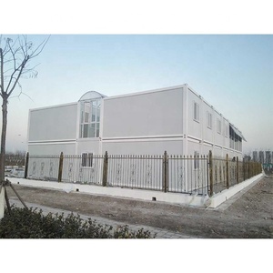 Offre Spéciale Mobile Double Story bâtiment détachable Design cabine 40 pieds 4 chambre à coucher maison conteneur préfabriquée avec toilettes et spectacle - Product Image 5
