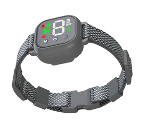 Suministro directo de fábrica, tapón automático recargable para ladridos, descarga eléctrica, vibración, nueva pantalla a Color, <span class=keywords><strong>Collar</strong></span> de entrenamiento de perros de plástico - Product Image 4
