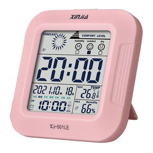 Termómetro Higrómetro Xinjia <span class=keywords><strong>con</strong></span> Calendario, Pronóstico del Tiempo y Control por Voz - Product Image 3