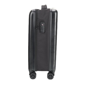 20-Inch Lightweight Carry-On Suitcase <b>With</b> Swivel <b>Wheels</b> And <b>Lock</b> For Business Travel Women Solid Color Detachable Handle - Product Image 4