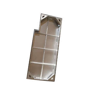 Couvercle <span class=keywords><strong>de</strong></span> manhole carré invisible en acier inoxydable 304 LANWEI pour <span class=keywords><strong>fosse</strong></span> <span class=keywords><strong>septique</strong></span>, provenant <span class=keywords><strong>de</strong></span> Hebei - Product Image 3