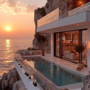 <span class=keywords><strong>Porta</strong></span> Scorrevole in Alluminio a Taglio Termico con Doppi Vetri Insonorizzati a Risparmio Energetico, Standard Australiano AS2047, per Ville - Product Image 2