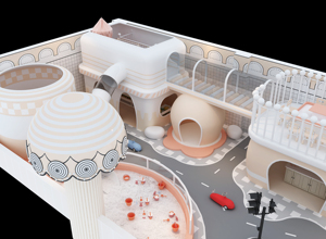 Ngọt Ngào điều trị theo chủ đề sân chơi trong nhà cho trẻ em đa chức năng lâu đài cát hố hố bóng trong suốt đoạn theo chủ đề kịch bản - Product Image 2