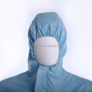 Combinaison de protection <span class=keywords><strong>microporeuse</strong></span> jetable SMS PP de type 5 et 6 à usage industriel - Product Image 4