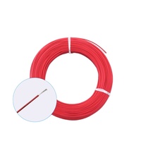 Câble électrique en silicone en cuivre étamé isolé à haute température 2-14 AWG chauffage Flexible toronné nu 20AWG 22AWG