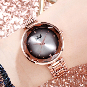 Nuevo Reloj de Mujer de Acero Inoxidable con Incrustaciones de Diamantes, Estilo Coreano, Pequeño, Moderno, Resistente al Agua, con Esfera de Cuarzo - Product Image 3