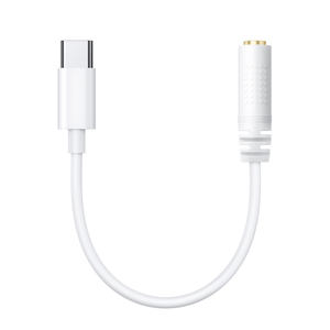 New Bee <span class=keywords><strong>USB</strong></span> Type <span class=keywords><strong>C</strong></span> à 3.5mm <span class=keywords><strong>Adaptateur</strong></span> audio TPE Gainé <span class=keywords><strong>Adaptateur</strong></span> de prise casque pour Samsung Android iPad Téléphones mobiles - Product Image 1