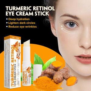 Stick crème contour des yeux au curcuma naturel de haute qualité, éclaircit et hydrate, atténue les ridules, soin profond des yeux - Product Image 5