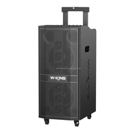 Altavoz Line Array W-King K20 Plus de 400W, Tarjeta de Sonido Potente, Altavoz Inalámbrico para Guitarra, DJ, Fiestas, Escenarios, Exteriores, Cine en Casa, Karaoke