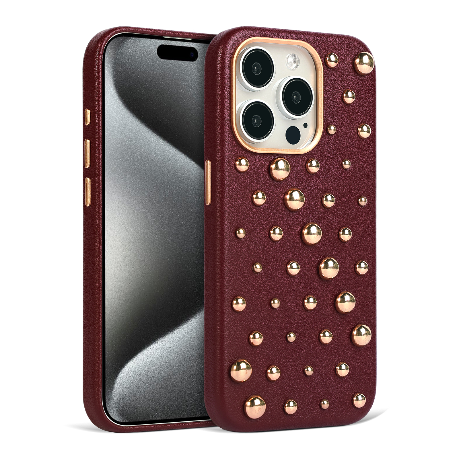 Cover Ciondolo Trasparente per IPHONE 7 Plus / 8 Plus Con Cordino Rosa