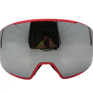 Vente en gros Style chaud extérieur UV400 anti-buée lunettes de ski personnalisées lunettes de neige de ski