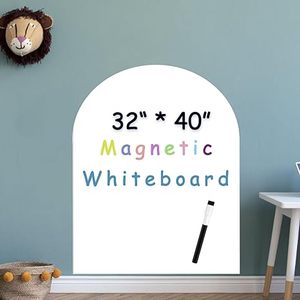 กระดาษไวท์บอร์ดแม่เหล็กแบบสัมผัสสำหรับติดผนังแบบลอกและติดด้วยตนเองไวท์บอร์ดรูปลอกแบบม้วนสำหรับบ้านและโรงเรียน - Product Image 1