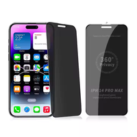 Protection d'écran en verre trempé YB 9H ESD 0,3 mm, confidentialité à 360 degrés