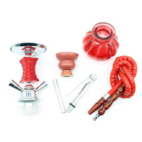 Kit complet de fournitures pour le commerce électronique transfrontalier : Chichas créatives en acrylique givré de style arabe à double tube