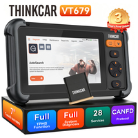 THINKCAR VT679 Herramienta de Reaprendizaje TPMS con 28 Servicios de Reinicio (Aceite, EPB, SAS, DPF, Batería) para Talleres de Neumáticos y Automotrices