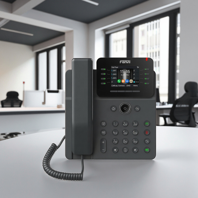 V62W Essential Business Voip Phone Support 6-Party Local Conference