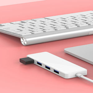 Hub USB 3.0 Portátil de 4 Puertos, Hub de Alta Velocidad, Extensor USB 3.0 para Computadora, Adaptador Multipuerto para PC y Laptop - Product Image 4