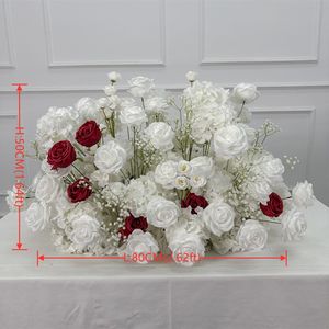 Centros de mesa personalizados para pasillos, centros de mesa de flores para pasillos, flores silvestres, flores artificiales para pasillos. - Product Image 2