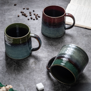 <b>Large</b> Capacity Cartoon Style Ceramic Stoneware Mug Coffee Tea Food Safe Dishwasher Microwave Safe Reusable Business <b>Gifts</b> - Product Image 4