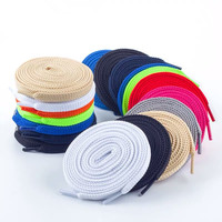 10mm de large Double couche Polyester lacets couleur Pure AF NK SB Dunks plat athlétique Shoestring décontracté épais NB Sneaker lacets
