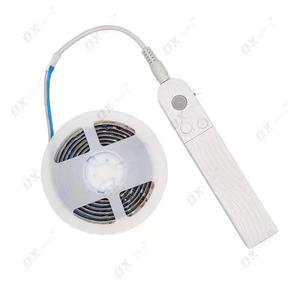 Bande <span class=keywords><strong>LED</strong></span> à piles, rouge, vert, <span class=keywords><strong>bleu</strong></span>, jaune, 1m, 2m, 3m, 4m, 5m, alimentée par piles, capteur, 5v, bande lumineuse <span class=keywords><strong>LED</strong></span> pour armoire à domicile - Product Image 2