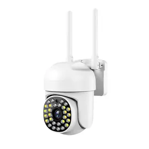 易物联网户外1080P 4X数码变焦IP WiFi摄像机家庭安全双向音频运动检测防水彩色夜视