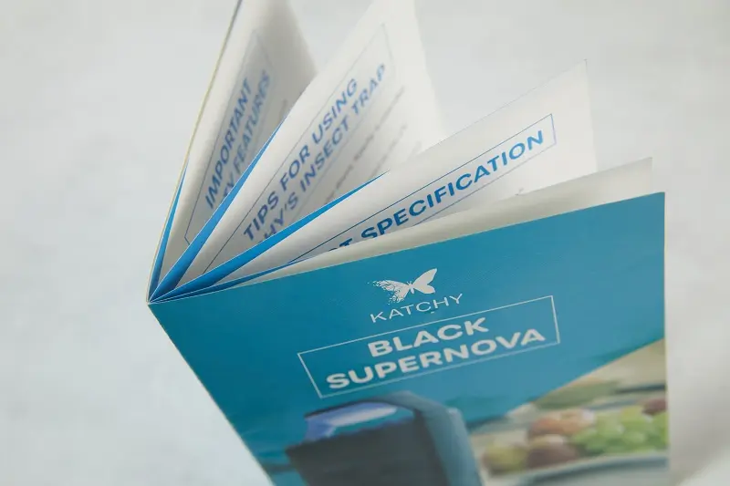 Şirket reklam ürünleri için özelleştirilmiş zarif broşür broşürü broşür baskı tasarım
