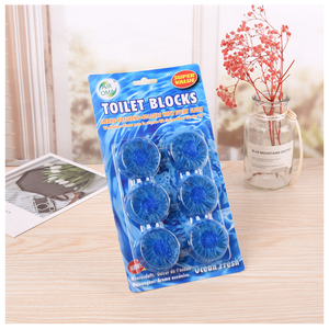 Bloc nettoyant WC effervescent bleu solide à la <span class=keywords><strong>javel</strong></span>, <span class=keywords><strong>en</strong></span> gros, pour cuvettes de toilettes, fournisseur - Product Image 4