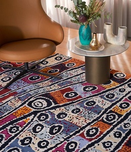 Tapis modernes de qualité supérieure, tissés à la main, en laine de Nouvelle-Zélande, avec un style abstrait élégant pour les sols intérieurs de luxe - Product Image 1