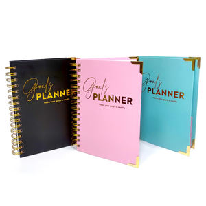 Monthly Weekly Daily <strong>2023</strong> Custom Planner With <strong>Pocket</strong> A5 Spiral Notebook Printing - Product Image 2