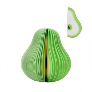 En gros, notes autocollantes personnalisées de haute qualité, blocs-notes mémo en forme de fruits, autocollants colorés, marque-pages, index et notes adhésives - Product Image 1