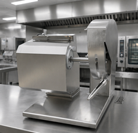 Scie à viande et à os électrique avec lame en acier inoxydable 1000W pour restaurants commerciaux, magasins d'alimentation, découpe de viande et d'os congelés