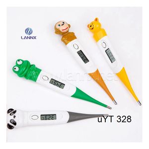 LANNX UYT เครื่องวัดอุณหภูมิดิจิตอลสำหรับเด็ก,เครื่องวัดอุณหภูมิดิจิทัลแบบหัวนิ่มสำหรับผู้ใหญ่และเด็กปี328 - Product Image 5
