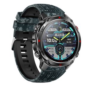 นาฬิกา DF HT37 สำหรับกิจกรรมกลางแจ้ง พร้อมระบบ GPS ติดตามตำแหน่ง พยากรณ์อากาศ ข้อความแจ้งเตือน วัดความสูง วัดความกดอากาศ วัดความสูงแบบบารอมิเตอร์ - Product Image 6