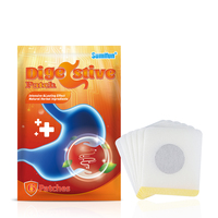 K14101 Sampel Gratis 6pcs Stiker Perawatan Tubuh Herbal Sumifun dengan Kain Non-Woven Vitamin E & Plester Pereda Nyeri