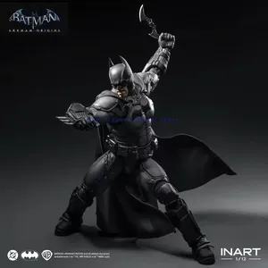 En stock, figurine d'action originale INART Bat: <span class=keywords><strong>Arkham</strong></span> Origins Bat--man à l'échelle 1/12, jouet de collection, cadeau - Product Image 2
