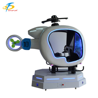 Simulateur de vol Skyfun SF-VR Modèle 9D VR, simulateur d'avion et montagnes russes VR, pour usage intérieur/extérieur, à monnayeur, pour parcs d'attractions pour enfants et centres commerciaux