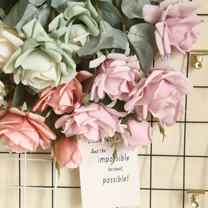 <span class=keywords><strong>Rose</strong></span> artificielle réaliste Moya <span class=keywords><strong>Snow</strong></span> <span class=keywords><strong>Rose</strong></span> Premium à longue tige en mousse pour la décoration de la maison et les fêtes, Fête des Mères - Product Image 5